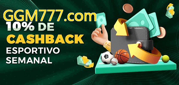 10% de bônus de cashback na GGM777.com